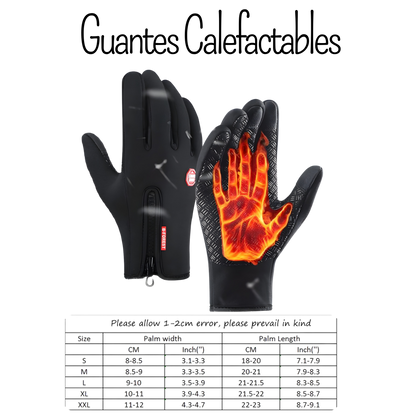 Guantes Calefactables